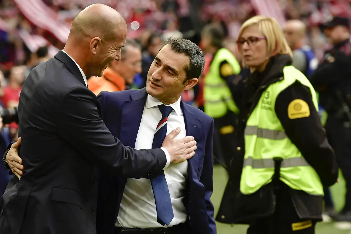 FOTO: Ernesto Valverde, Pelatih Baru Barcelona Suksesor Luis Enrique