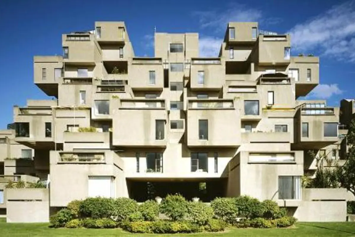 Proyek Habitat '67' di Montreal karya Moshe Safdie