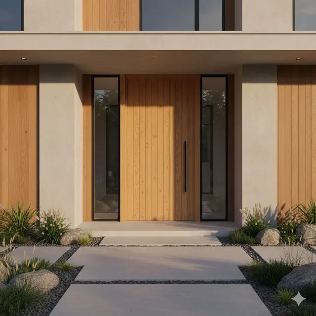 Contoh Model Pintu Depan Rumah Minimalis