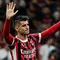 Gol Alvaro Morata pada menit ke-89 dan Noah Okafor (90+5) berhasil menyelamatkan muka AC Milan dari kekalahan. (Piero CRUCIATTI/AFP)