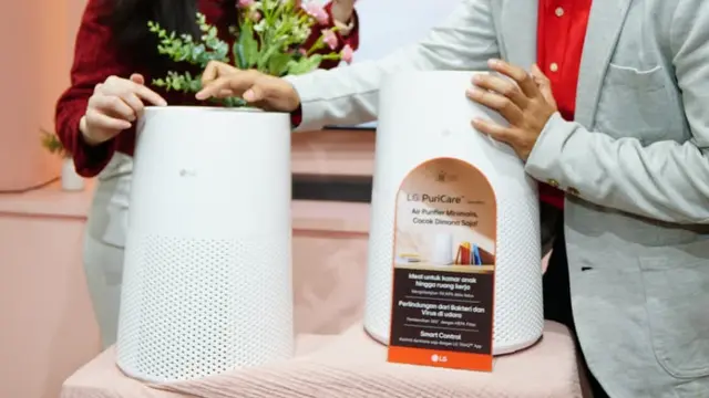Air Purifier LG PuriCare AeroMini. Credit: LG Electronics Indonesia