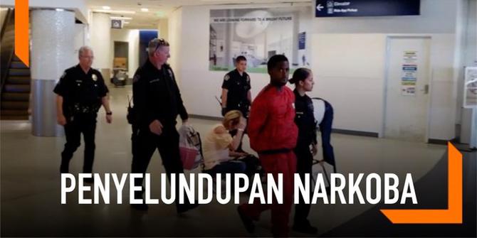 VIDEO: Diduga Bawa Mariyuana, Seorang Pria Ditangkap di Bandara