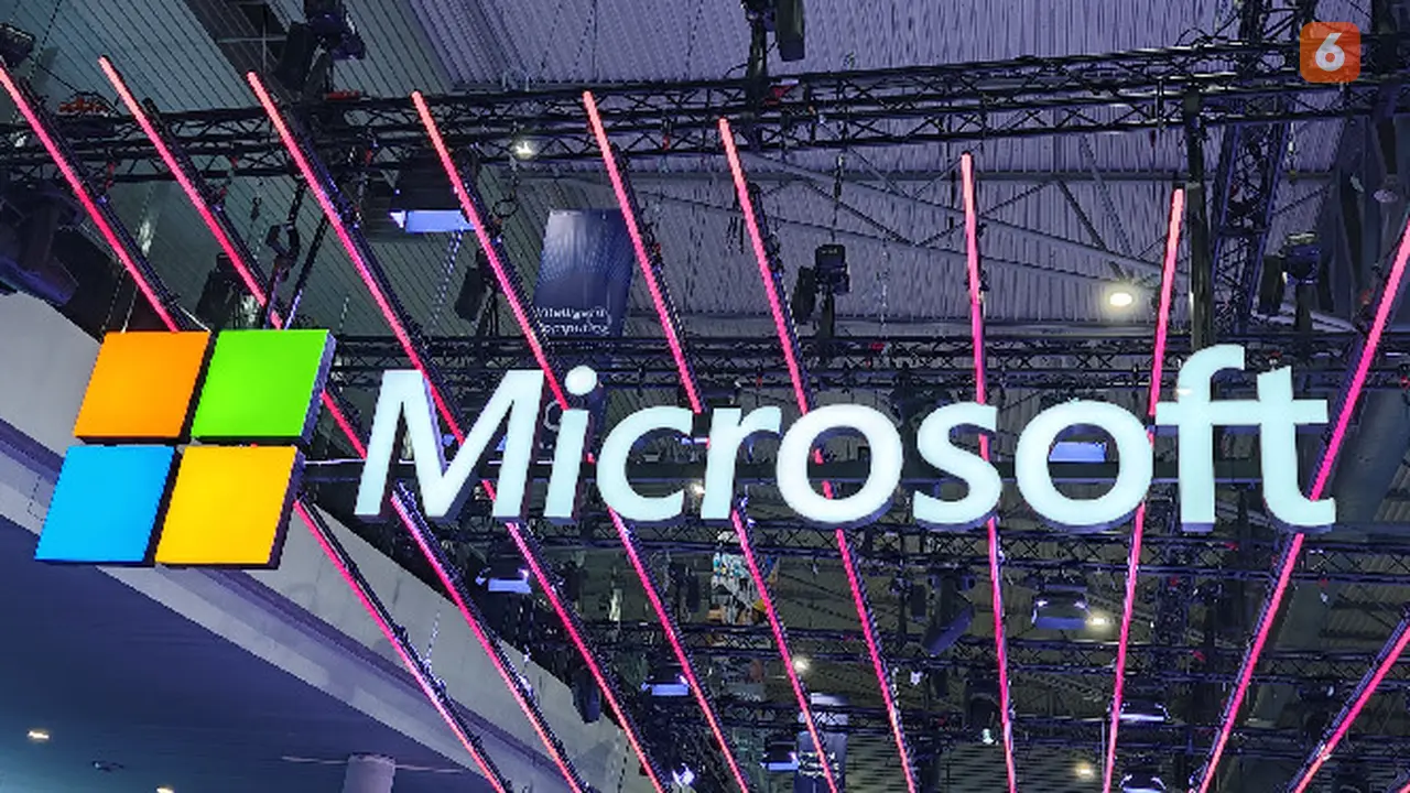 Logo Microsoft. Liputan6.com/Iskandar