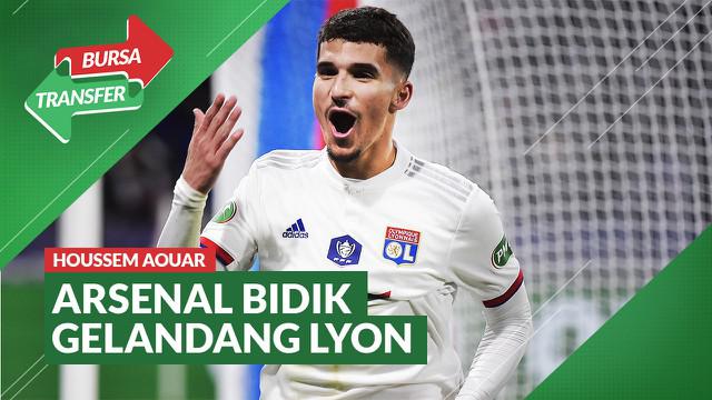 Berita Video Arsenal Incar Gelandang Lyon, Houssem Aouar