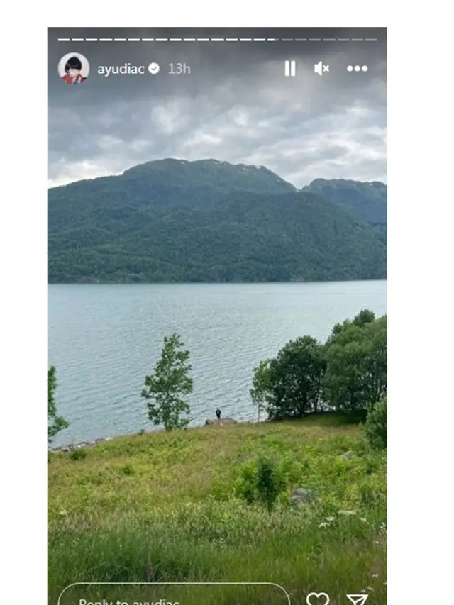 7 Momen Liburan Ayudia Bing Slamet dan Keluarga di Norwegia, Penuh Kehangatan