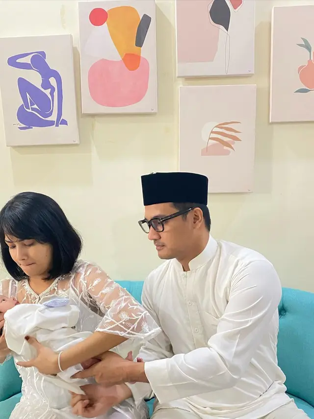 5 Momen Vanessa Angel Rayakan Idul Adha Pertama Bersama Keluarga