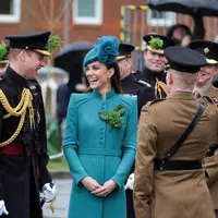 Pengalaman pertama Princess of Wales Kate Middleton jadi Kolonel Pengawal Irlandia di parade Hari St. Patrick. Foto: Instagram.