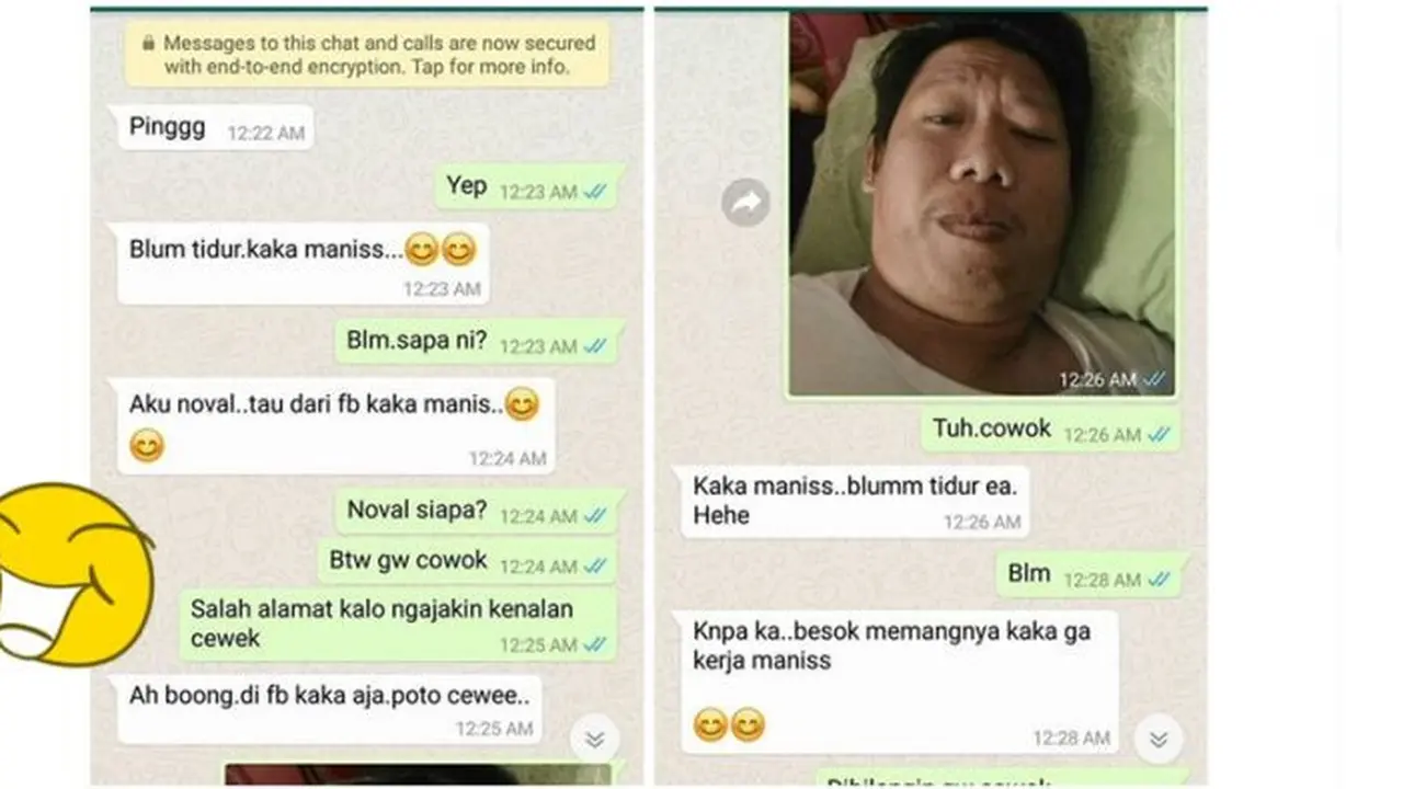 11 Chat Salah Sambung yang Bikin Ngakak Guling-Guling
