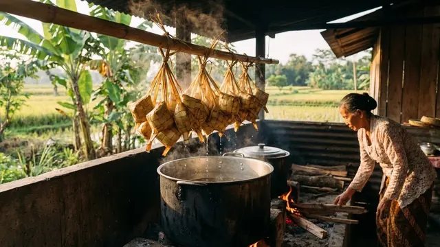 Cara Membuat Ketupat Cepat Matang dan Tidak Mudah Basi/Gemini AI