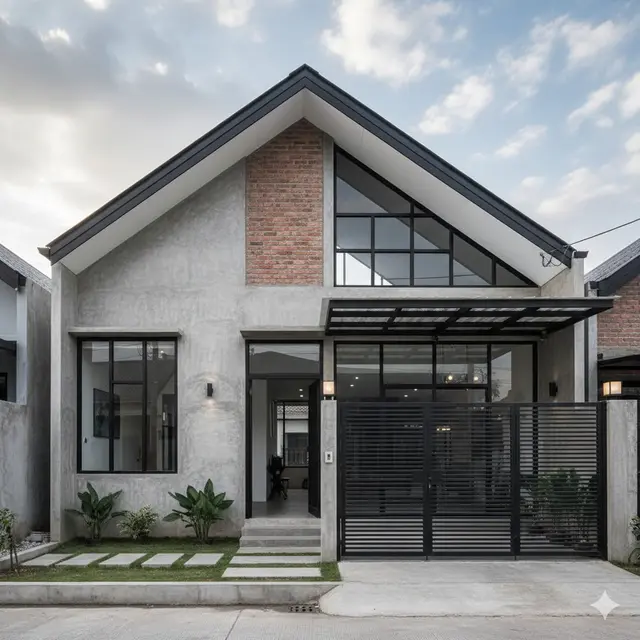 Rumah Sederhana 6x12 Atap Pelana