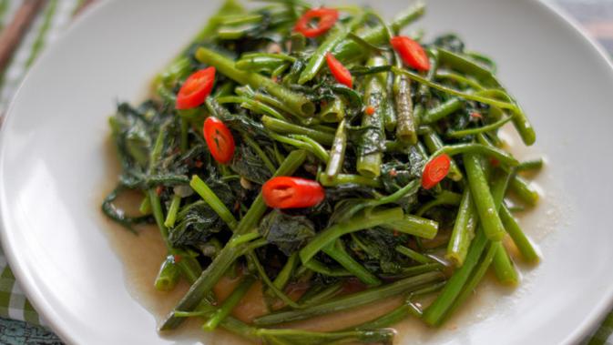 Resep Tumis Kangkung Bumbu Tauco Sederhana Lifestyle 