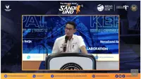 Menparekraf Sandiaga Uno di The Weekly Brief with Sandi Uno, Senin, 15 Juni 2023.&nbsp; (Liputan6.com/Henry)