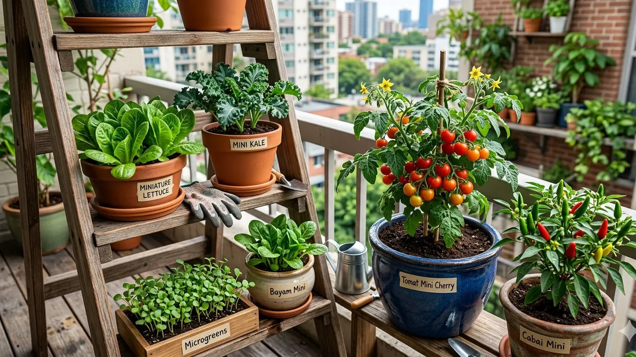 Tanaman Sayur Mini Daun dan Buah untuk Urban Gardening/Gemini