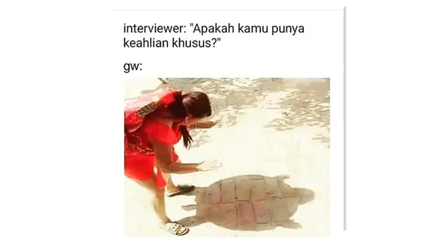 Meme Kocak Saat Interview Kerja Ini Bikin Ngakak
