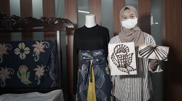 Cerita Perempuan Jombang Sulap Limbah Duplex Jadi Alat Cap Batik