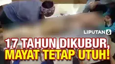 Jenazah guru ngaji ditemukan utuh meski sudah dikubur selama 17 tahun. Peristiwa langka ini terjadi di daerah Subang Jawa Barat.