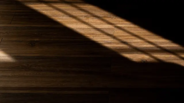 Ilustrasi lantai kayu