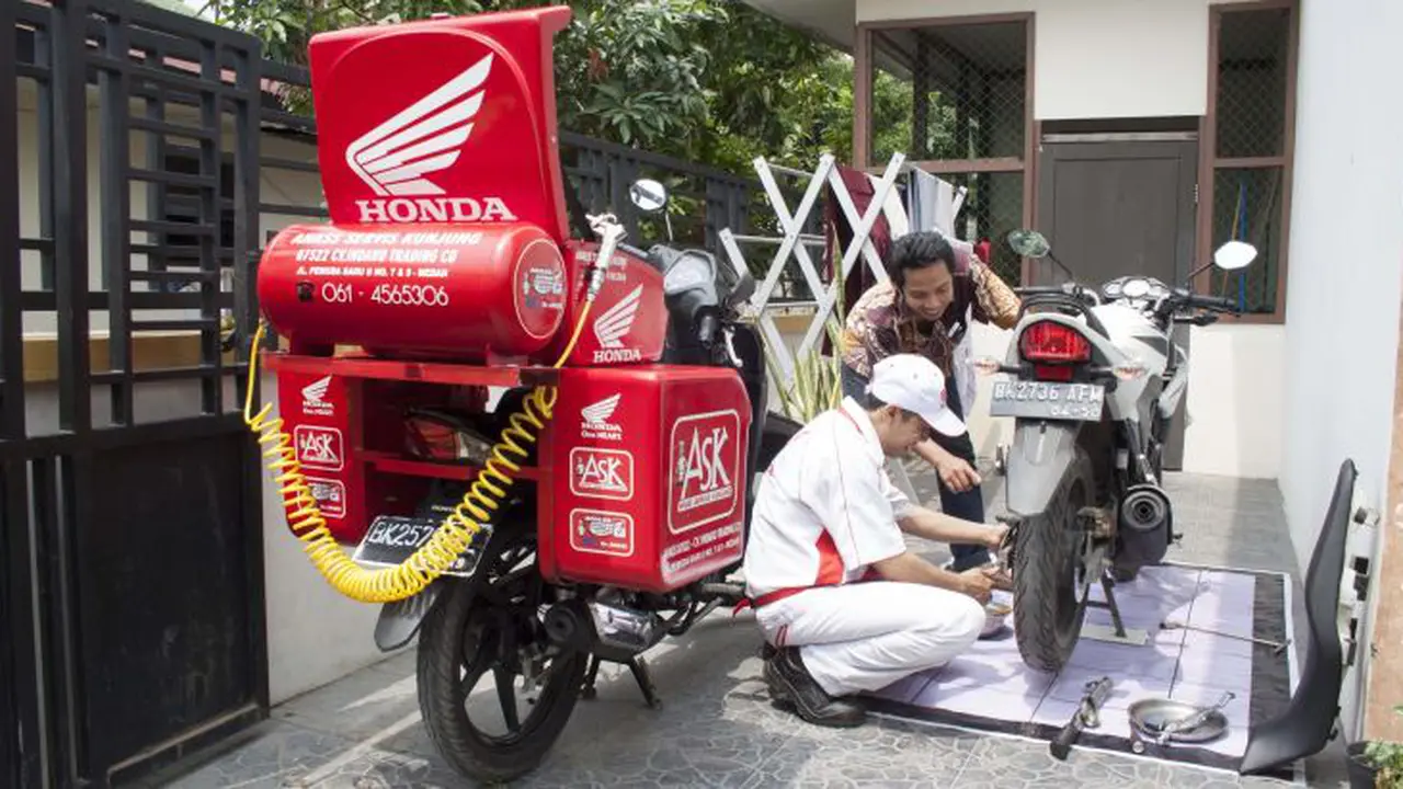 Bengkel Keliling Honda Siaga Libur Natal dan Tahun Baru
