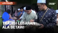 TRADISI LEBARAN ALA BETAWI, WARGA GELAR HALAL BIHALAL SELAMA 7 HARI