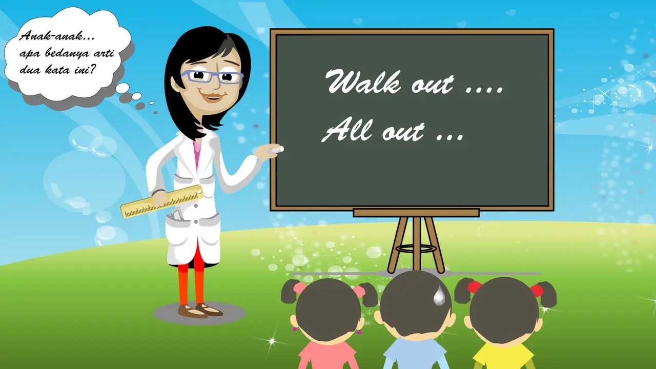 Ilustrasi All Out Walk Out