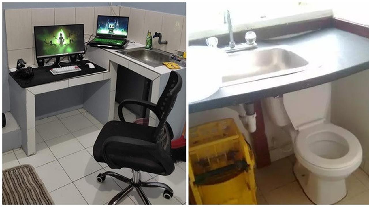 6 Potret Alih Fungsi Dapur Bikin Tepuk Jidat, Dijadikan Ruang Main Game