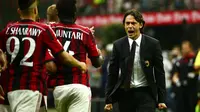 Pelatih AC Milan Pippo Inzaghi (Oliver Morin/AFP)