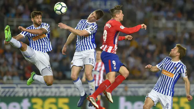Atletico Madrid, La Liga, Real Sociedad