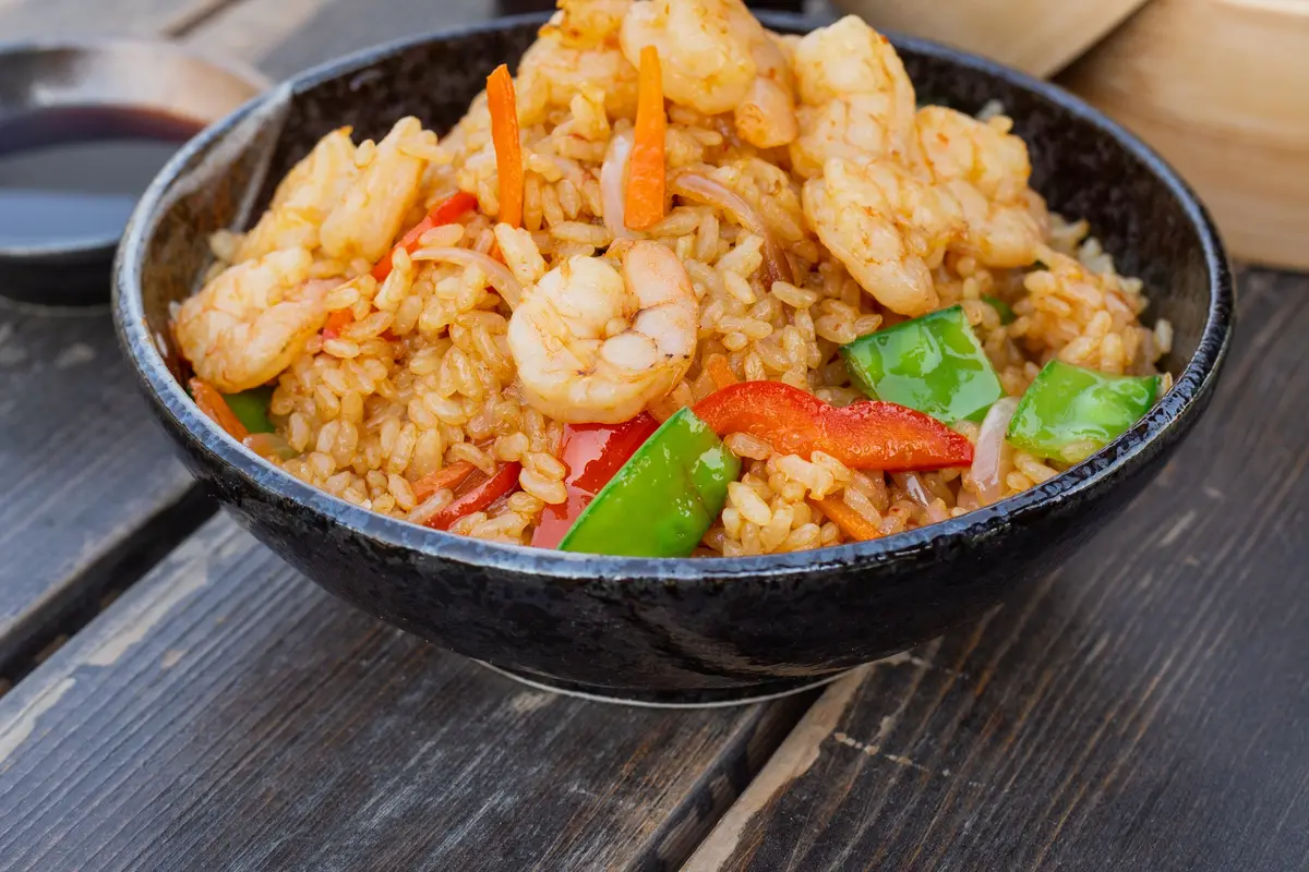 nasi goreng udang