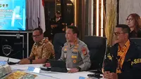 Polisi telah memeriksa 15 saksi dalam penyidikan tiga perkara dugaan korupsi, suap, gratifikasi, dan Tindak Pidana Pencucian Uang (TPPU). (Liputan6.com/Dimas Ramadhan Wicaksana)