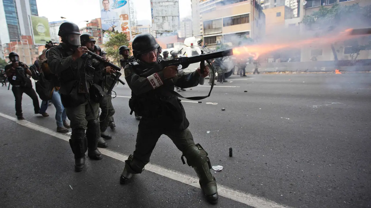 Unjuk Rasa di Venezuela