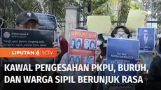 Demi mengawal putusan Mahkamah Konstitusi hingga disahkan dalam Peraturan KPU. Unjuk rasa digelar di depan gedung  Komisi Pemilihan Umum Republik Indonesia, pada Minggu pagi. Aksi berjalan bersamaan dengan rapat pleno KPU bersama Komisi II DPR.