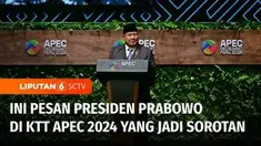 Sejumlah poin dalam pidato utama Presiden Prabowo Subianto di rangkaian acara CEO Summit KTT APEC 2024 di Peru, jadi sorotan termasuk oleh media asing. Menurut Prabowo, terobosan teknologi menuntut para pemimpin dunia untuk lebih bijaksana, sabar, da...