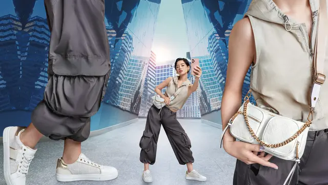 Kampanye ALDO untuk koleksi musim gugur 2023 'Own It. Heart It.'