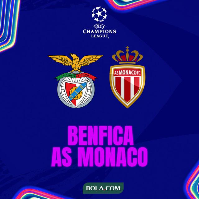 Liga Champions - Benfica Vs AS Monaco
