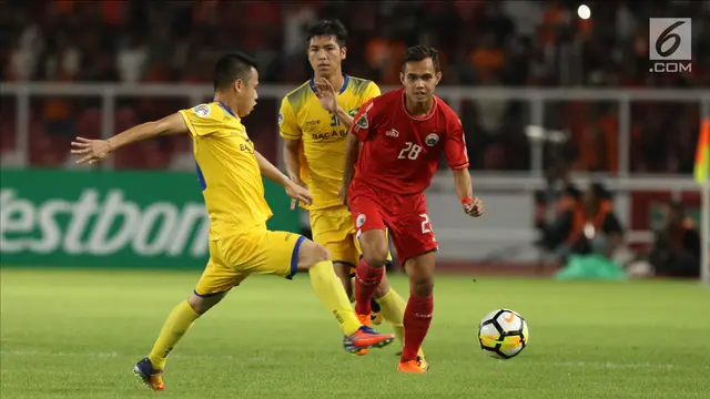 Babak Pertama, Persija Ditahan Imbang Song Lam Nghe An