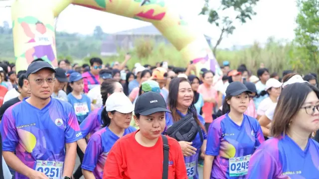Mengajak Gaungkan Pola Hidup Sehat Lewat Ipeka Arunika 5K Fun Run