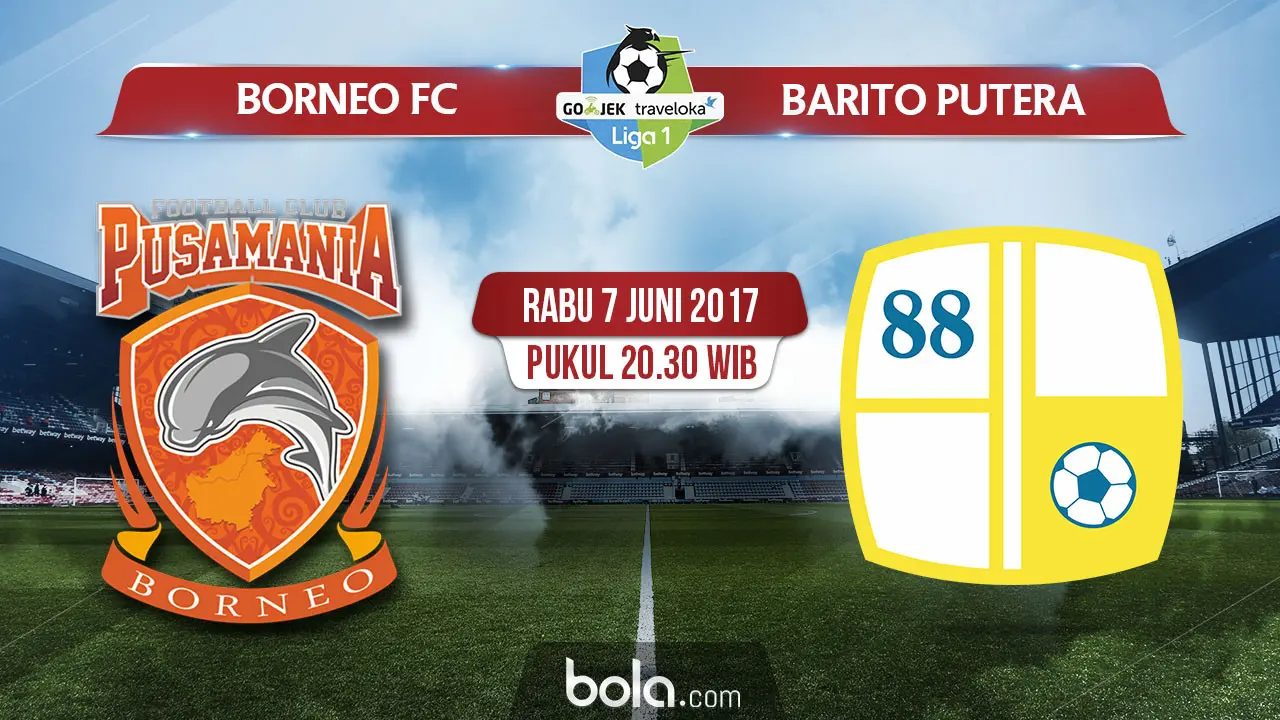 Pusamania Borneo FC vs Barito Putera