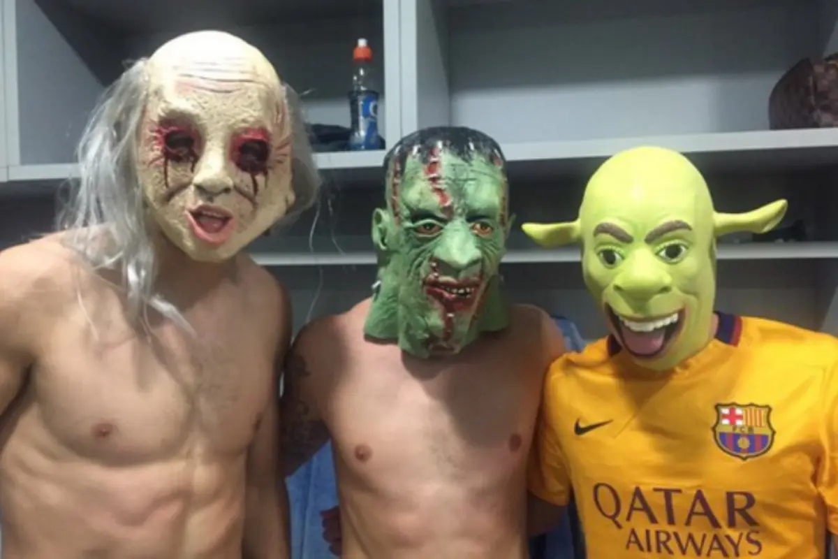 Barcelona Rayakan Halloween