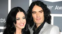 Russell Brand dan Katy Perry saat masih bersama. (foto: nydailynews)