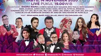 Semarak Indosiar digelar untuk masyarakat Jakarta dan sekitarnya, Sabtu (14/11/2020) mulai pukul 19.00 WIB live dari Studio EMTEK City, Jakarta Barat