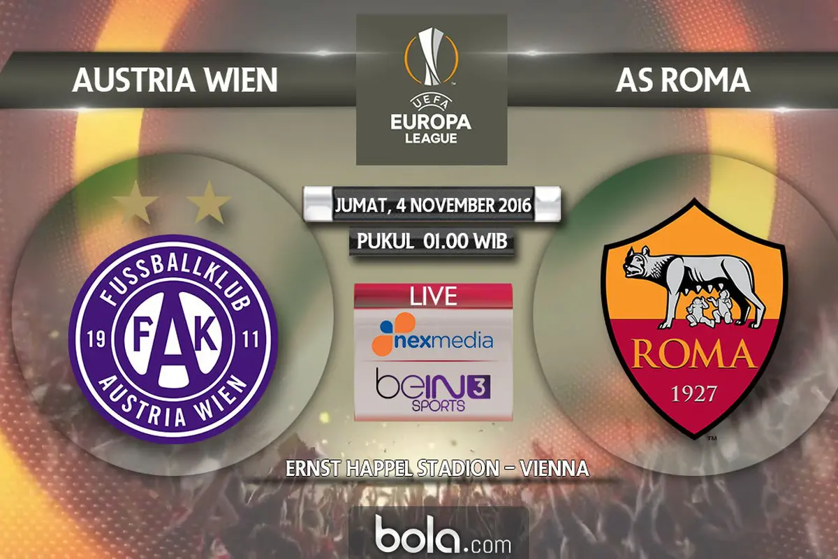 FK Austria Wien vs AS Roma