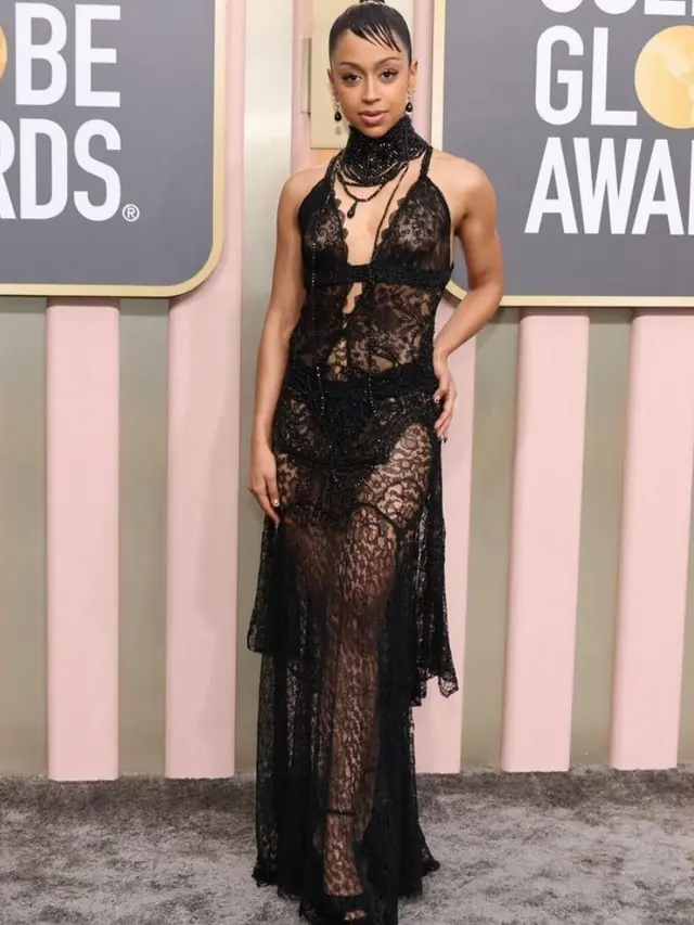 6 Artis Tampil Seksi Pakai Naked Dress di Golden Globe Awards 2023, Heidi Klum hingga Jessica Chastain