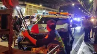 Seorang wanita melakukan aksi nekat membawa kabur kendaraan patroli petugas tol, pada Minggu 23 Juli 2023. (Foto: dokumentasi Satlantas Polres Metro Jakarta Timur)