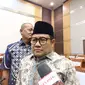 Ketua Tim Pengawasan (Timwas) Haji Dewan Perwakilan Rakyat (DPR), Abdul Muhaimin Iskandar alias Cak Imin,&nbsp;di Kompleks Parlemen Senayan, Jakarta, Senin (1/7/2024). (Liputan6.com/Delvira Hutabarat)