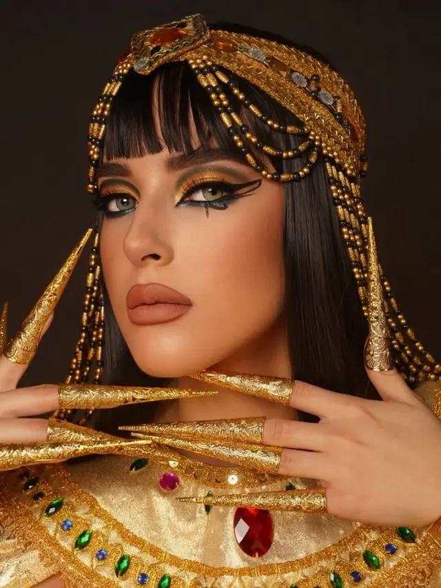 Tips Aplikasi Makeup Cleopatra (photo by instatgram.com/tasyafarasya)