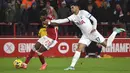 Dengan hasil ini, Tottenham menempel Manchester City di posisi empat klasemen Liga Inggris dengan 33 poin dan hanya kalah selisih gol. (AP Photo/Rui Vieira)