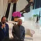 Ketua Umum (Ketum) Partai Nasdem Surya Paloh bertemu dengan mantan Perdana Menteri Malaysia Mahathir Mohamad di Nasdem Tower, Cikini, Jakarta Pusat.