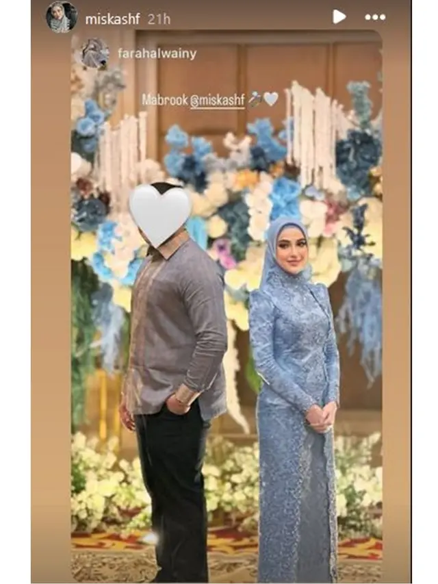 6 Momen Pertunangan Yislam Kakak Fadil Jaidi, Paras Calon Istri Curi Perhatian