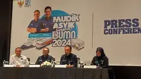 Kementerian BUMN kembali menggelar mudik gratis BUMN pada periode Idulfitri atau Lebaran 2024 ini. (dok: Arief)