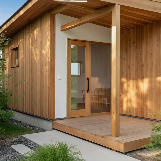 Inspirasi Rumah Sederhana dari Kayu